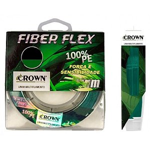 Linha Multifilamento Fiber Flex 4 Fios - Crown