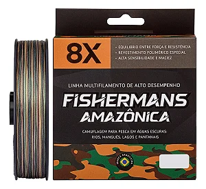Linha Multifilamento Fishermans Amazônica 8X– Crown (150m)