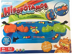 Brinquedo Jogo Hipopotamo Faminto Multikids