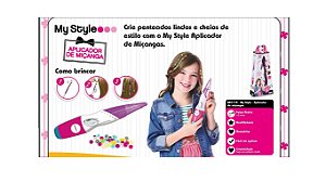My Style Aplicador de Strass e Miçangas +5 Anos Multikids