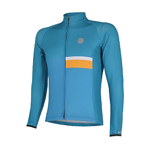 Camisa Ciclismo Manga Longa Masculina Ambition Mauro Ribeiro