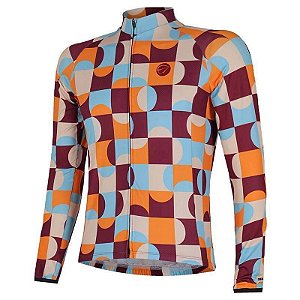 Camisa Ciclismo Bike Unequal Manga Longa Masc Mauro Ribeiro