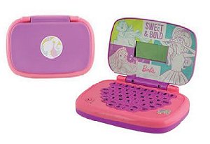 Laptop Infantil Barbie Bilingue Educativo Candide