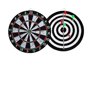 Jogo de Dardos Veludo 42cm Diâmetro Para Adultos