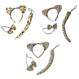 Kit Fantasia Bicho Oncinha Carnaval Completo Adulto Infantil