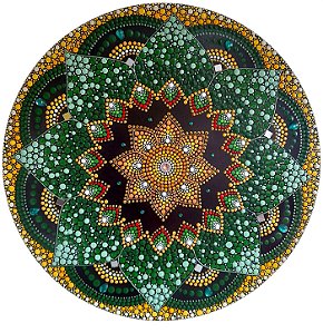 Mandala da saúde e renovação