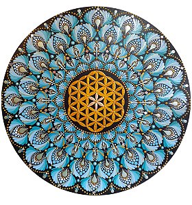 Mandala Flor da Vida 40cm