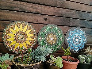 Trio Mandalas 20cm