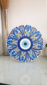 Mandala Olho Grego 30cm