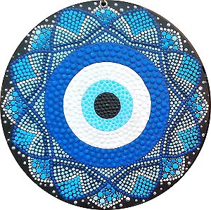 Mandala Olho Grego 20cm