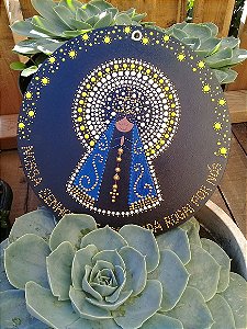 Mandala Nossa Senhora de Aparecida 20cm