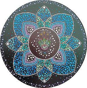Mandala Mão de Fátima 50cm