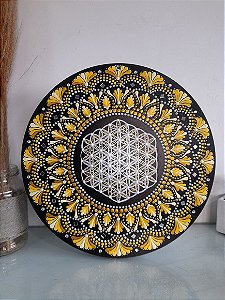 Mandala Flor da Vida 40cm