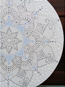 Mandala da paz e tranquilidade 40cm