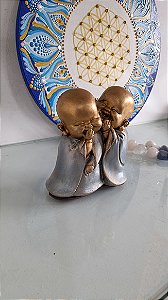 Budinhas Sábios Cochichando 10cm