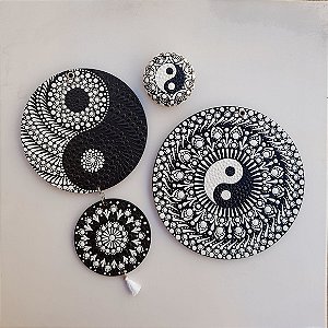 Conjunto Mandalas Yin Yang