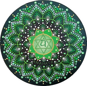Mandala chakra Anahata 30cm