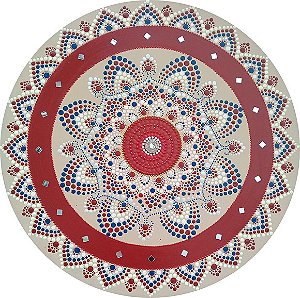 Mandala da Energia e Paixão 60cm