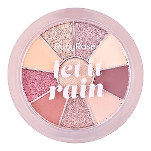 Paleta De Sombras Let It Rain da Ruby Rose