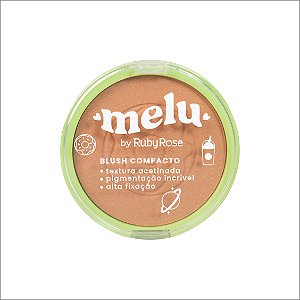 Blush Compacto Melu Cor Pumpkin