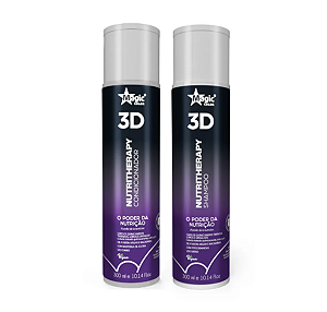 Kit Linha 3D Nutritherapy - Shampoo e Condicionador Magic Color