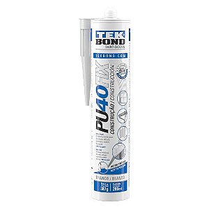Cola Selante Adesivo Multiuso PU40 FIX Branco TekBond