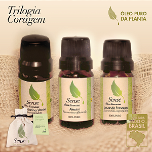 TRILOGIA de Óleos Essenciais – Coragem (30ml)