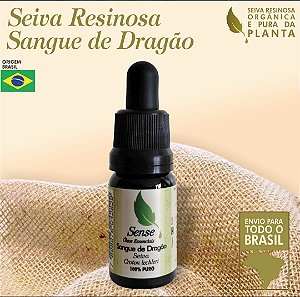 Seiva Resinosa Sangue de Dragão 10 ml