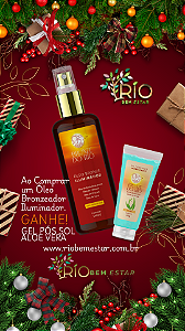 ÓLEO BRONZEADOR ILUMINADOR