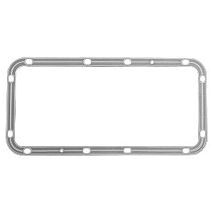 Borracha de Vedação 320mm x 160mm - c/ Cantos Arredondados - 250 Und