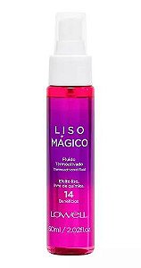 Fluido Termoativado Lowell Liso Mágico 60ml