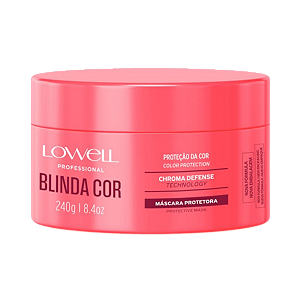 Máscara Capilar Lowell Protetora Blinda Cor 240g