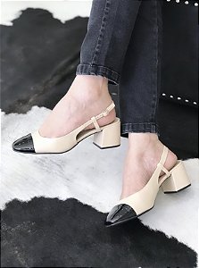 SCARPIN MEYRELIZ AREIA SALTO BLOCO