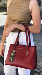 BOLSA FEMININA OMBRO CHENSON VINHO