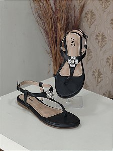 SANDÁLIA FLATFORM ELIZIA ZAD PRETA