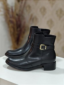 BOTA COUNTRY CASUAL CANO CURTO FEMININA PRETA