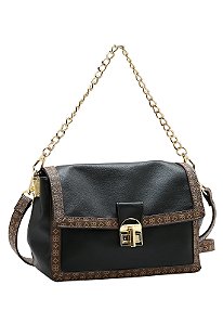 Bolsa Feminina Chenson Oficial Original da Marca Cor Preta