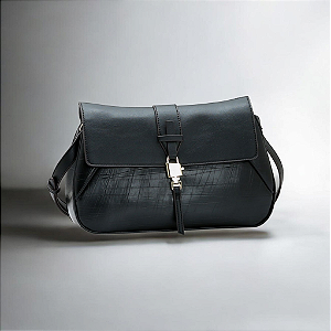 Bolsa Feminina Transversal Chenson Unic Chic Oficial Original da Marca Preta