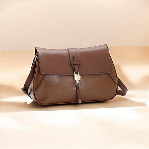 Bolsa Feminina Transversal Chenson Unic Chic Oficial Original da Marca Café