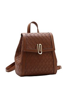 Mochila Feminina Chenson Casual Cor Café