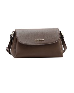 Bolsa Crossbody Pequena Chenson Cor Marrom