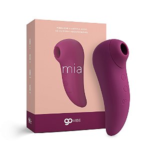 Vibrador e Estimulador Recarregável Go Vibe Mia