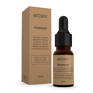Blend de Óleos Essenciais Homem Biosex - 10 ml