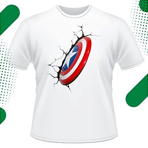 Camiseta Masculina com Estampa Personalizada em Sublimação