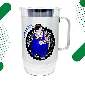 Caneca de Chopp Personalizada de Alumínio 680 ml