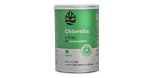 Chlorella 100% Vegetal 400mg 240 Tablet Ocean Drop