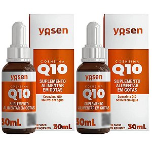 Coenzima Q10 Suplemento Alimentar Em Gotas 30ml Yosen 2 UN