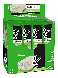 Barra Whey &Joy Pistache + Chocolate Branco  12x42g