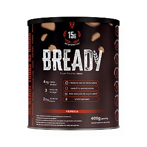 Pão Proteíco Sem glúten sabor Páprica 400g Bready
