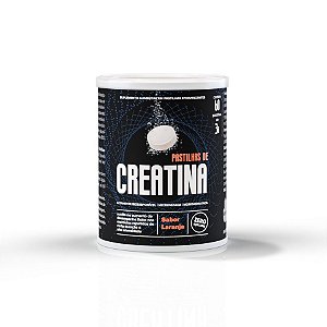 Creatina Monohidratada 60 pastilhas Sabor Laranja Moderação